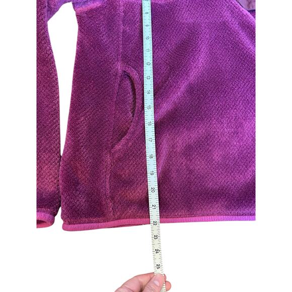 PATAGONIA Rebullite Pink Re-Tool Snap T Pullover Fleece Women's Size SMALL - Picture 6 of 9
